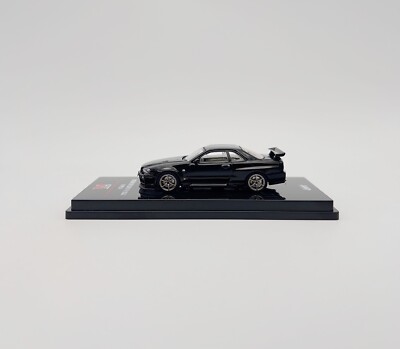 INNO64 1:64 Nissan GT-R R34 V-SPEC II Black | eBay