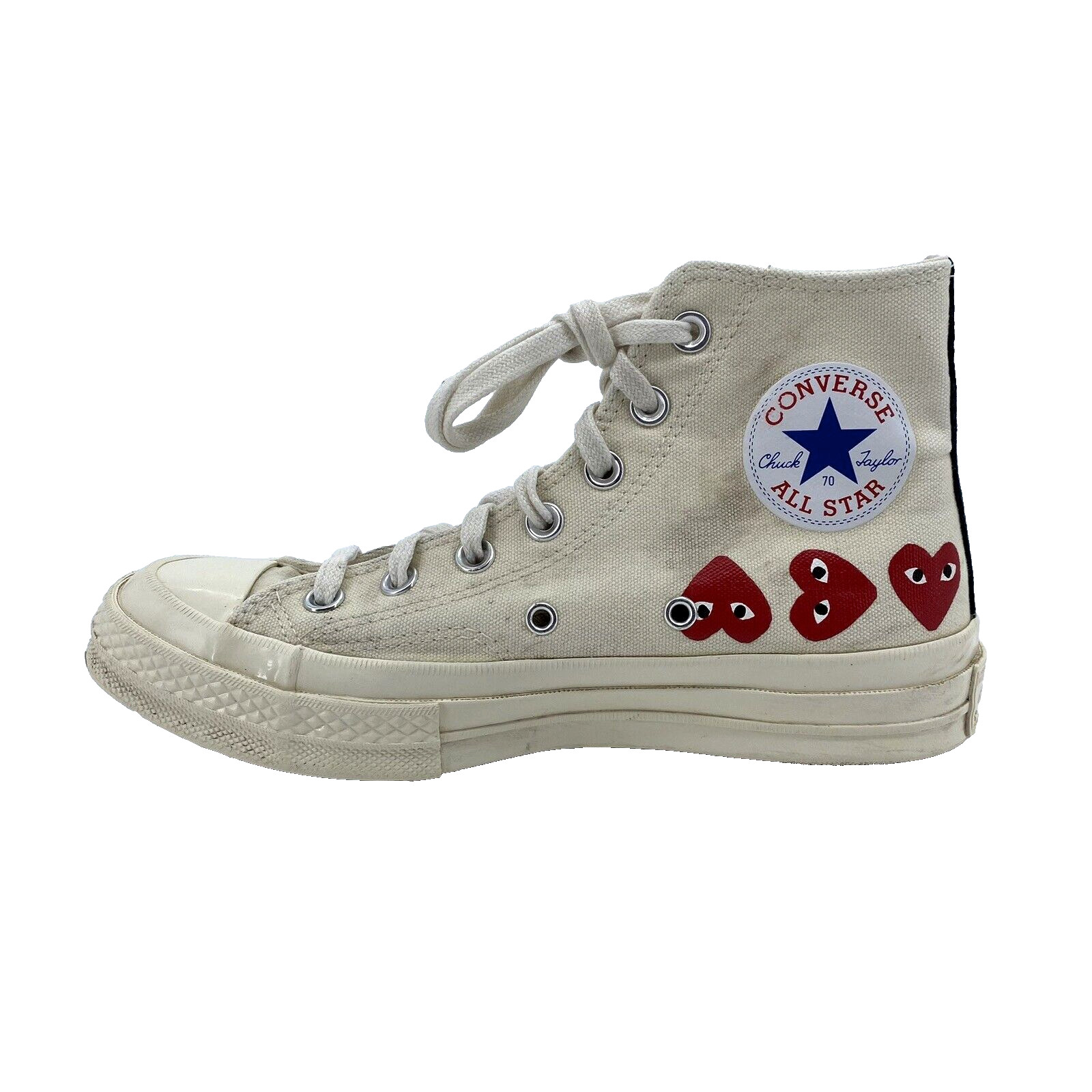 Converse Comme Des Garçons Play x Chuck 70 Hi Top Multi Heart