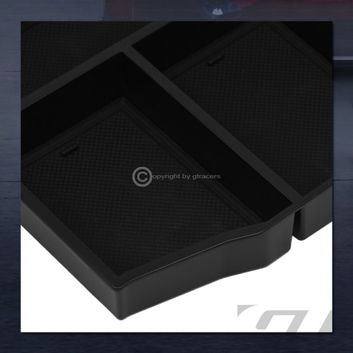 Organizador de reposabrazos caja de almacenamiento para consola central negra Ford F150 2021-2023 - Imagen 3 de 9