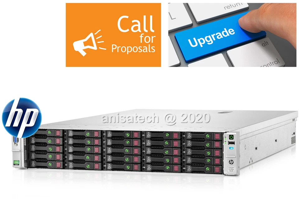 HP Proliant DL380e Gen8 2x E5-2430 v2 2.50GHz 48GB DDR3 P420/1GB 5X146GB SAS 15K - Image 2 of 4