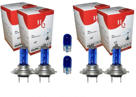 VW GOLF MK5 full set Headlight Blue Car Light Bulbs