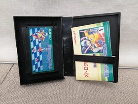Famicom Software Model Metro Cross Namcot FMB99