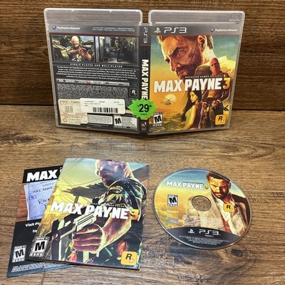 Max Payne 3 (Sony PlayStation 3, 2012) Pre-owned Excellent Condition Clean Disc 