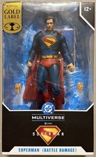 McFarlane DC Multiverse Superman Movie 2025 Battle Damage Gold Label 7  Figure