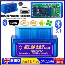 ELM327 Auto OBD2 Fehlercodeleser Bluetooth Ad...