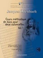 Jacques Offenbach | Cours MéThodique De Duos Pour Deux Violoncelles Vol. 1