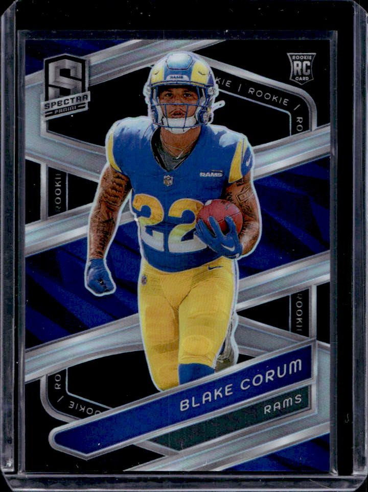 2024 Panini Spectra Blake Corum Rookies RC #135 Rams