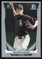 2014 Bowman Chrome Mini #15 Spencer Adams   - FREE SHIPPING
