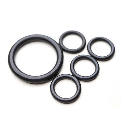 O-Ringe Schwarz Fluorkautschuk 5mm Schnurstärke OD 15-600mm Dichtung Dichtring
