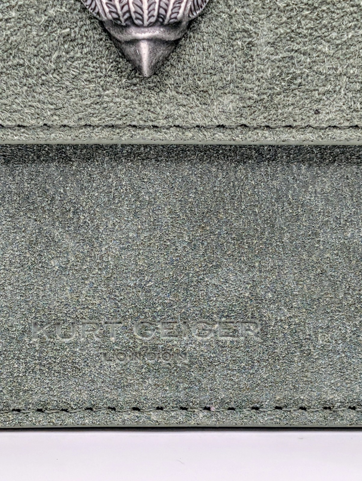 RARE KURT GEIGER KHAKI SHOREDITCH BAG  LAST ONE image 8
