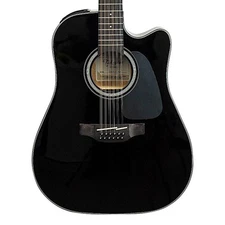 Takamine GD30CE12 12-String Acoustic-Electric Guitar - Black - B-Stock