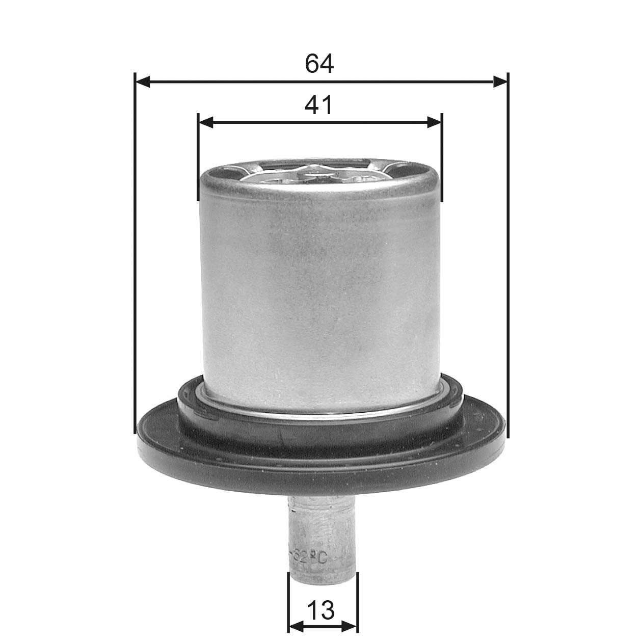 Coolant Thermostat fits RENAULT LAGUNA Mk1, Mk2 3.0 97 to 07 Gates 9617028380