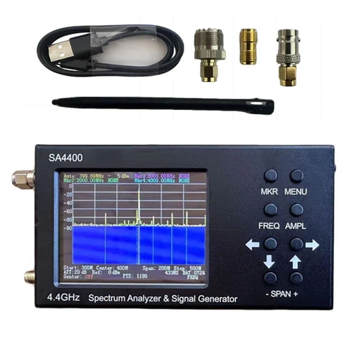 High Performance Spectrum Analyzer SA4400 for RF Testing from 45MHz to 4400MHz - Picture 4 of 12