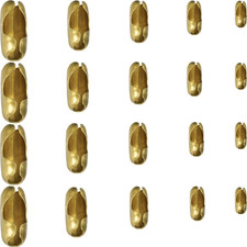 50Pcs Copper Ball Chain Connector Clasps Fits For1.6/2/2.4/3.2/4/4.5 Mm Beaded B