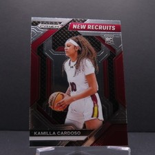 Kamilla Cardoso - 2024 Panini Prizm Draft Picks New Recruits Silver Rookie - #1