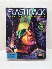 Flashback: The Quest for Identity (1992) PC Big Box – 3.5” Floppy Disks
