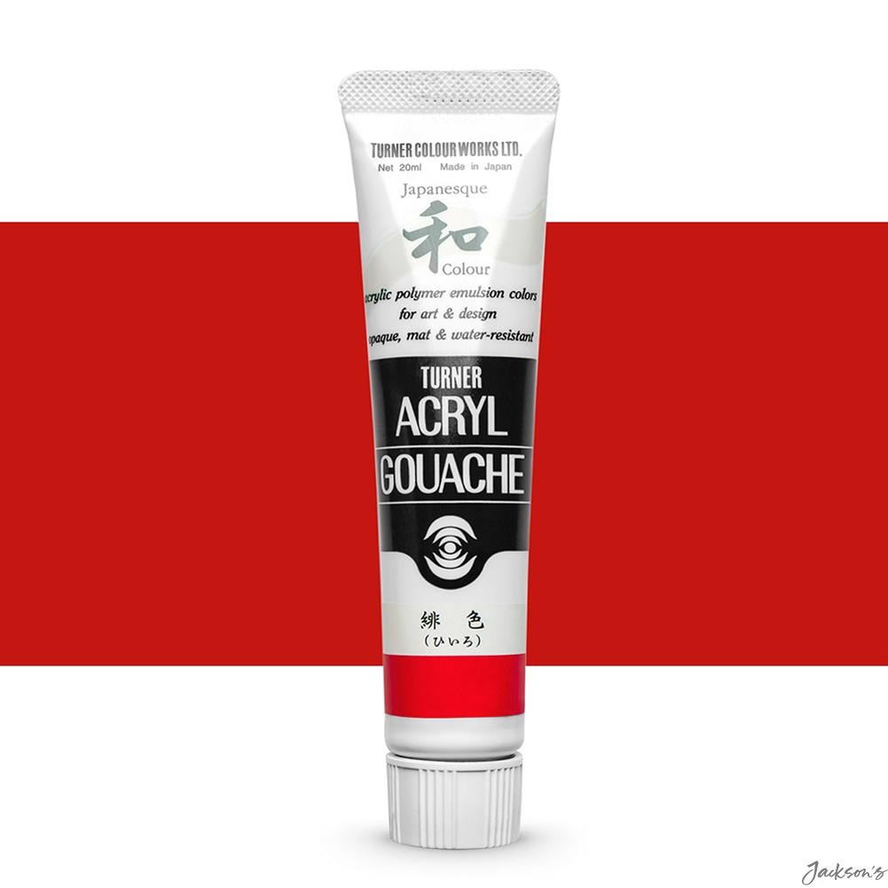 Turner Japanesque Acrylic Gouache Paint Coarse Texture 20ml Matte Layering