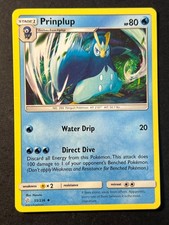 Prinplup 55/236 Cosmic Eclipse Pokemon Card - LP
