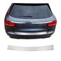 Ladekantenschutz StoßStange FüR Mercedes C Klasse S205 2014-2021 Chrom GebüRstet