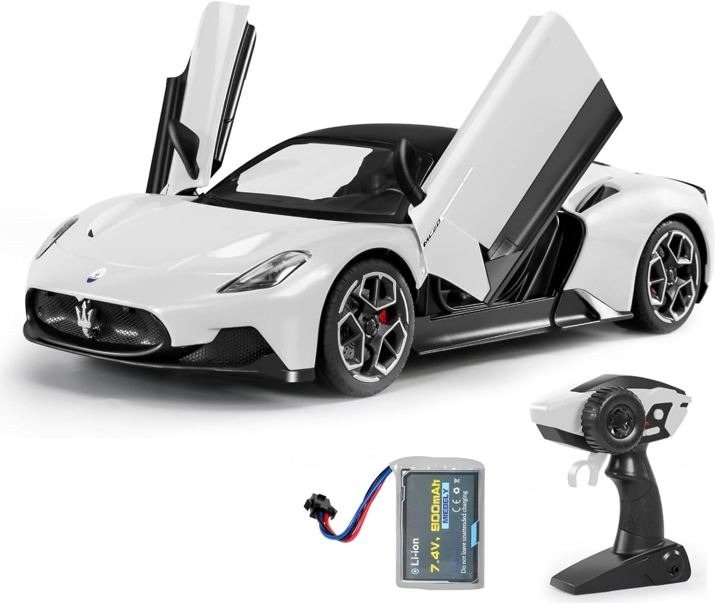 , Openable Door 1:12 Scale Rc Toy Car 7.4v 900mah Lic