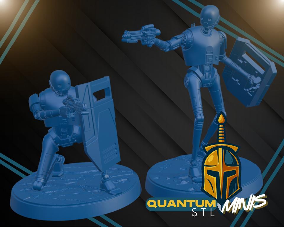 Imperial Security Droids – Riot Control STL - Legion Scale Digital ...