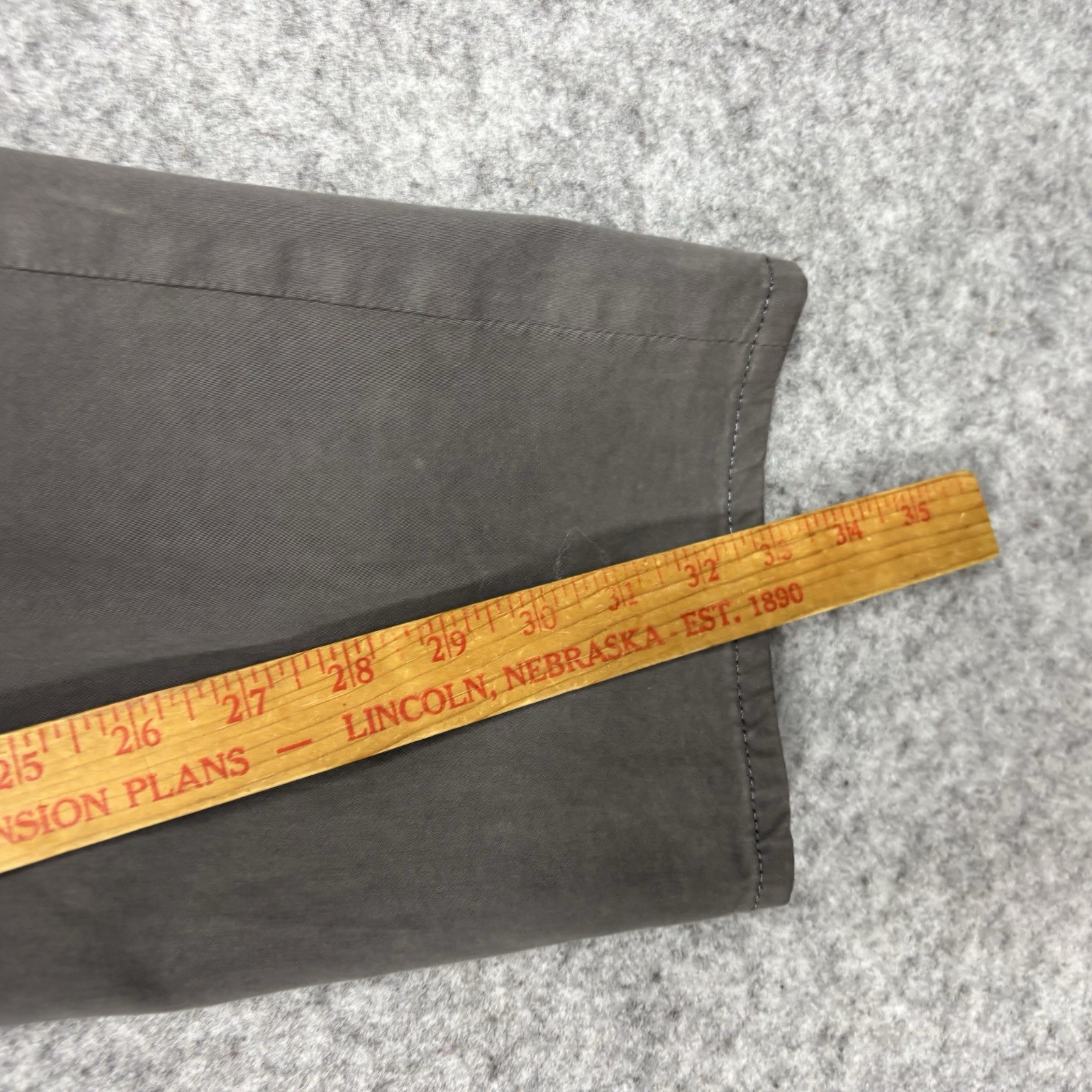 AG Adriano Goldschmied Tellis Modern Slim Casual Canvas Chino Pants Mens 38x32 thumbnail 3