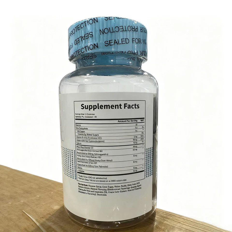 1-3X Prime Vigor XL Gummies Prime XL Vigor Max rendimiento masculino (suministro para 1 mes) Foto 4 de 4