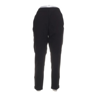 Studio Total, Stoffhose, Größe: M, Slim Zip Pants, Schwarz #xuS