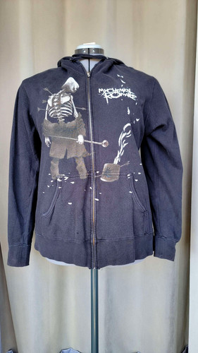 MCR My Chemical Romance - Black Parade Era Hoodie (L) Vintage, Great Condition