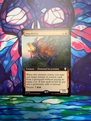 Impulsivity Commander: Lorwyn Eclipsed Extended Art Rare