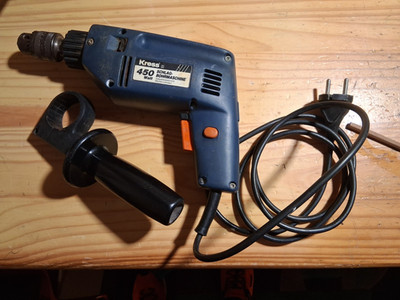 KRESS SBLR 2110a/450WSchlagbohrmaschine-blau-Kabelgebunden
