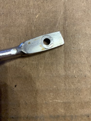 1963-67 GM Turn Signal Lever with Black Knob without Tilt Wheel OEM Used - Picture 6 of 7