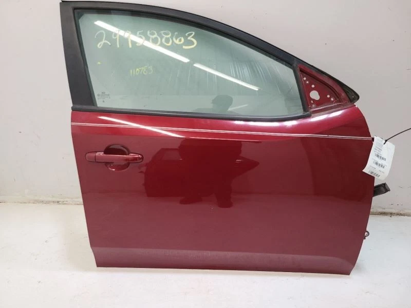10-13 KIA FORTE Passenger Front RH Door Sedan Electric Windows Red  Foto 2 de 4