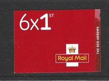 GB 2018 6 x 1st CLASS ROYAL AIR FORCE STAMP BOOKLET PM60 - PB-Ls