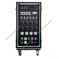 22U 70 Way Power Distro Box 3 Phase 400A Portable for Stage Audio Lighting Use