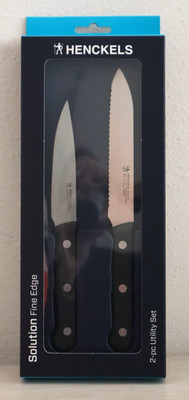 Zwilling J.A Henckels (17552-011) Stainless Steel Utility Knife 2 Piece Set