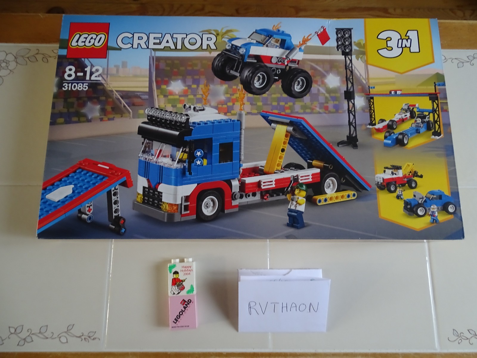 Lego 31085 Creator coffret 3 en 1 avec 648 pièces pour construire trois véhicules