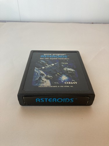 Ataqri 2600 Asteroids CX2649 1981 Game Cartridge Only Untested Sold As Is - Picture 2 of 4
