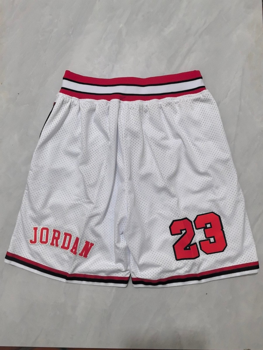 Chicago Bulls Retro Swing #23 Men White Stitched Pocket Basketball