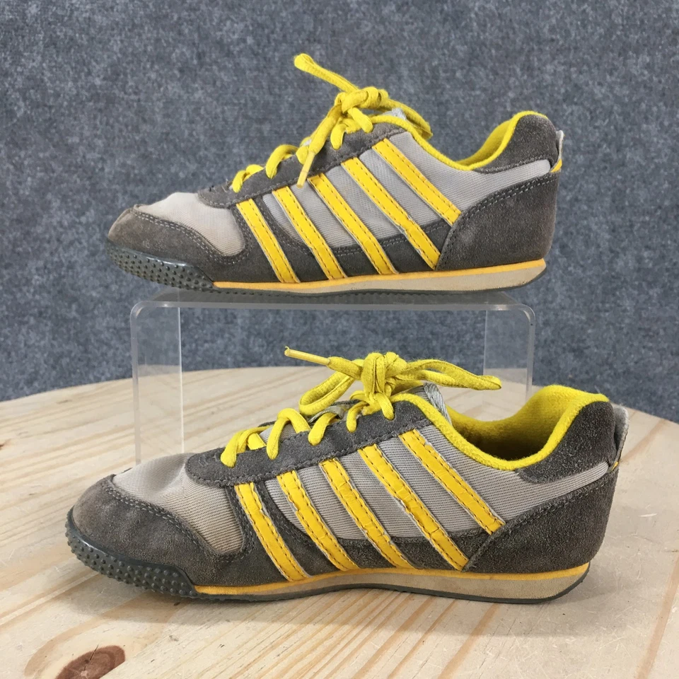 K-Swiss Zapatos Niños 2.5 Clásicos Tenis Bajos Gris Con Cordones Comodidad 51286034 Foto 2 de 4