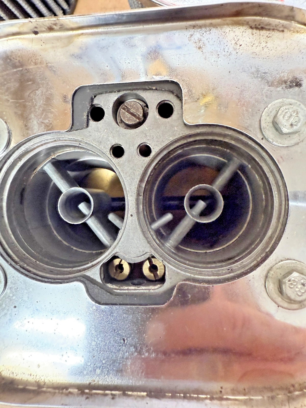 ITALIAN MADE 2X2 DAUL WEBER 42 DCNF 9 CARBURETOR VW LANCIA FERRARI MASERATI
