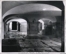 1957 Press Photo Roman Praetorium where Christ was mocked by mobs released