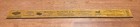 Vintage Wood Ruler Houston Printing & Stationary Co.  Rare 15” Advertising — photo 3