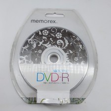 Memorex Tranquility DVD-R 16X 4.7GB 120min Blank Media Discs - 10 Pack