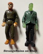 Product Image: Vtg 1997 Burger King  Universal Monsters  Wolfman  / Frankenstein Figure Lot