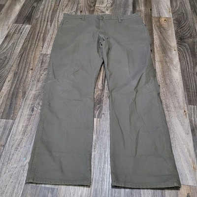 Dickies Duck Canvas Work Pants Men's Size 36X30 Green Carpenter