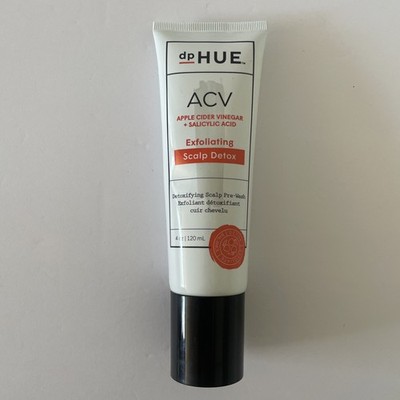 dpHUE Exfoliating Scalp Detox Apple Cider Vinegar 4 oz 120 ml Full Size Sealed