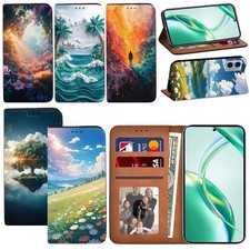 PU Leather Phone Wallet Cover Case For Motorola Moto E13/E14/E20/ E30/E40/G75 UK