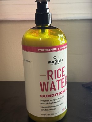 Hair Chemist Limited Rice Water Conditioner, Strengthening & Nourishing 33.8oz