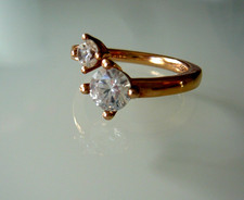 Esprit Collection Damen Ring Silber 925er rosavergoldet 57 (18,1 mm Ø)